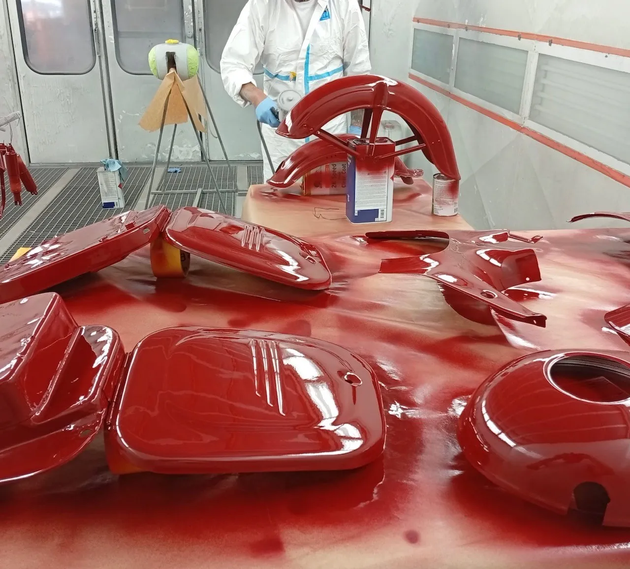 Dokončený motocykel